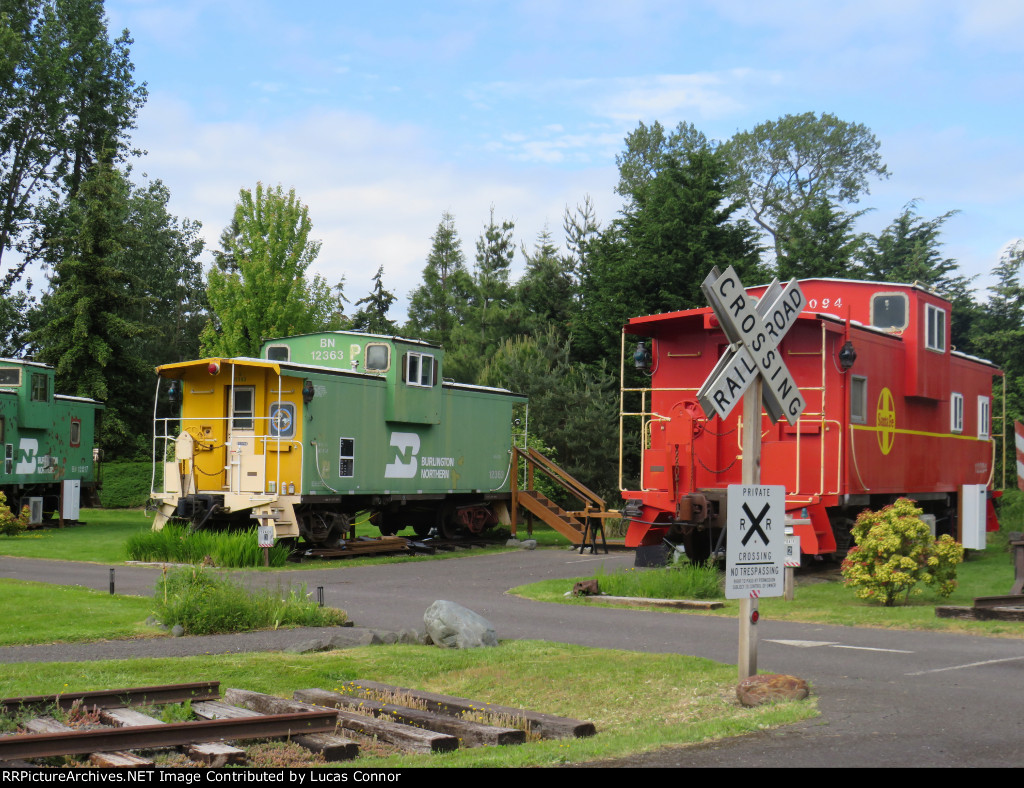 New Life For Two Cabooses